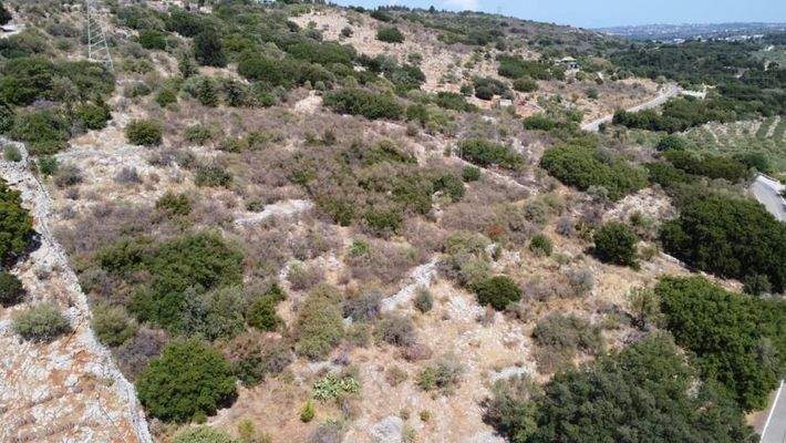 Kreta, Kaina: Grundstück mit herrlichem Bergblick zu verkaufen