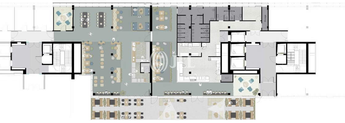 Grundriss Ebene 5, BT 3/4, ME1