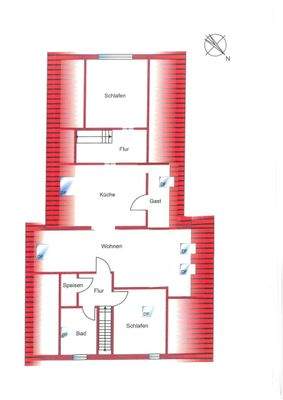 Grundriss Dachgeschoss