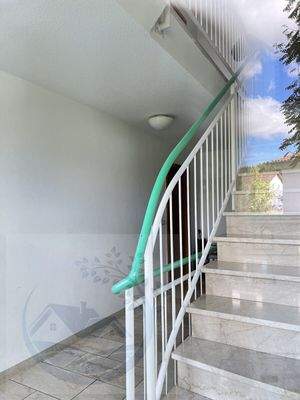 Treppenabgang ins Untergeschoss