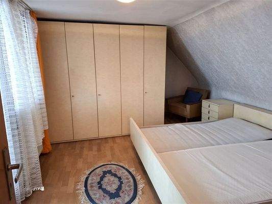 Schlafzimmer Dachgeschoß