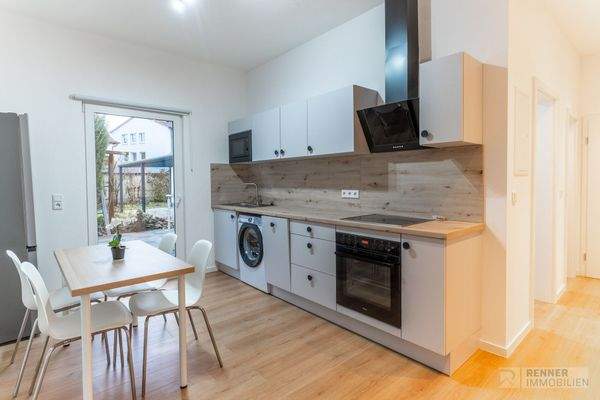 Küche und Essbereich