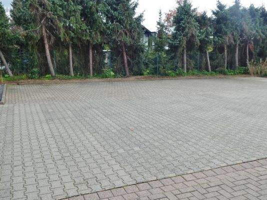 befestigte Außenfläche