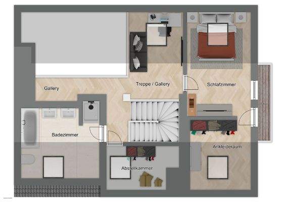 Grundriss Dachgeschoss