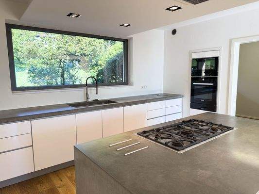 Betonarbeitsplatte für unbeschertes Kochen - Kopie