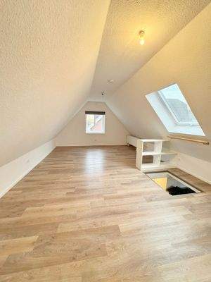 Das ausgebaute Dachgeschoss