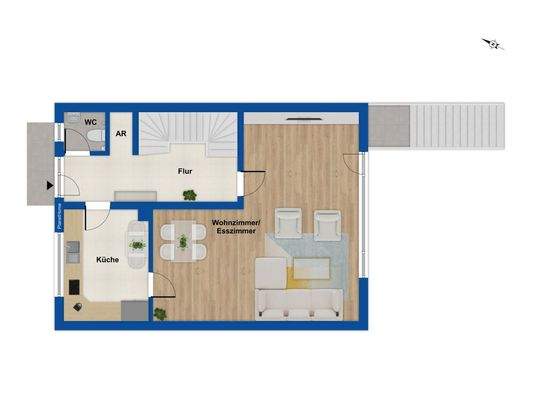 Grundriss Erdgeschoss