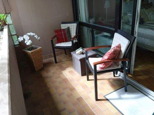 Loggia vom Schlafzimmer