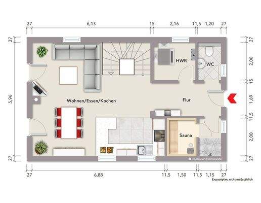 Grundriss Erdgeschoss