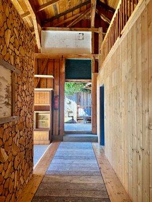 Terrasse Zugang Tenne