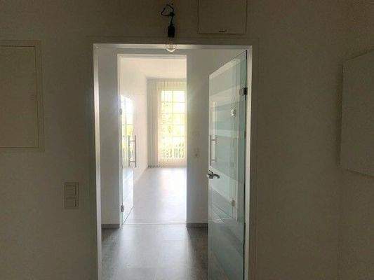 Glastüren in der Wohnung