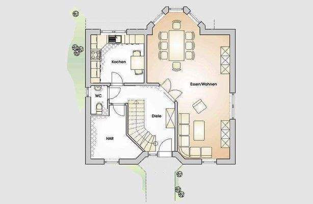 massivhaus-haus-EG Beispiel