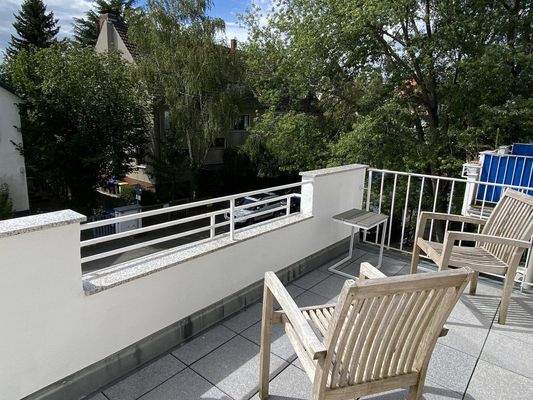 Balkon bei Wohnzimmer