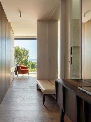 Views from bedroom in villa in Portals