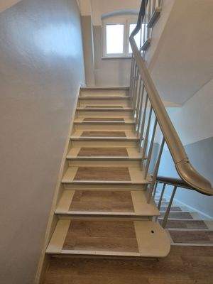 saniertes Treppenhaus