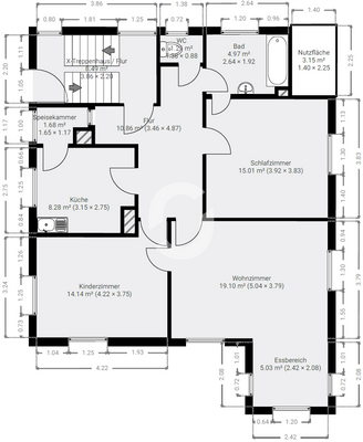Grundriss Erdgeschoss