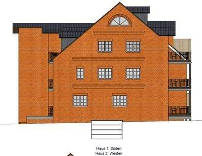 Ansicht Haus 1 Süden