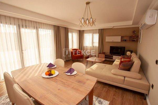 Furnished Flats in a Complex in Trabzon Kalecik