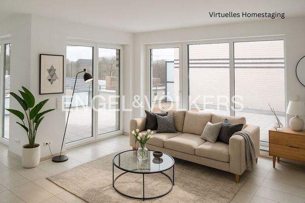 Virtuelles Homestaging, Wohn- und Essbereich