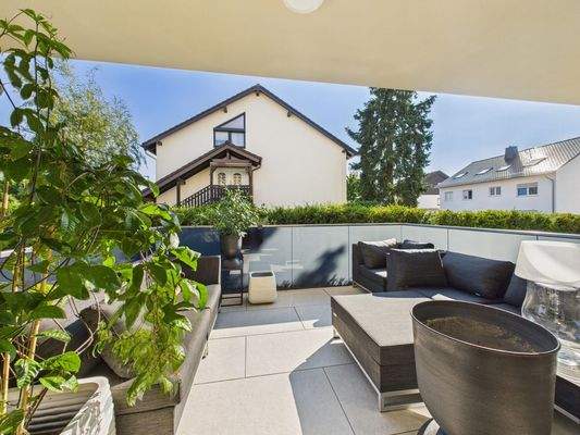 Balkon für sonnige Stunden