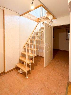 Treppe ins EG