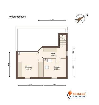 Grundriss Kellergeschoss