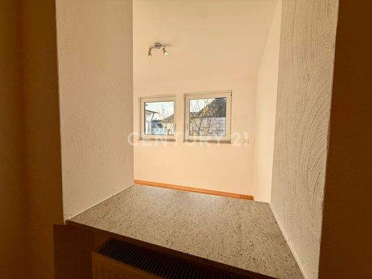 Durchreiche zum Wohnzimmer