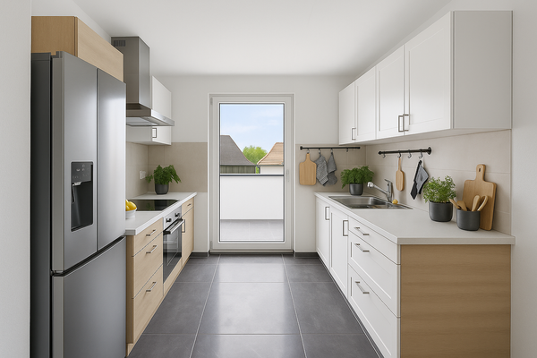 Küche | virtuelle Darstellung