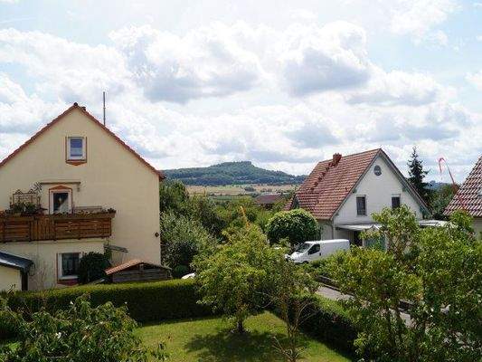 Schöner Ausblick aus dem Dachgeschoss 