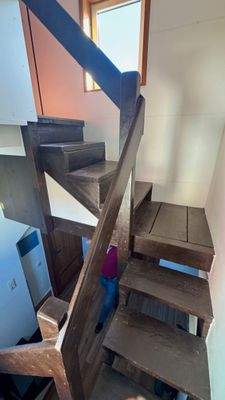 Treppe zur Dachterrasse