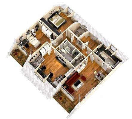 Grundriss ETW Königsbrunn