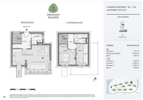 Haus 4 App 401 EG 1UG 