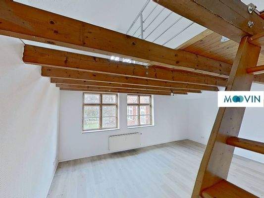 Ansicht I: Wohn- und Esszimmer