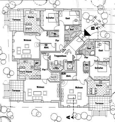 Wohnung Nr. 2 EG Mitte