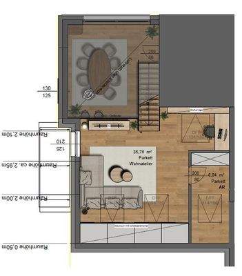 Möblierungsvorschlag DG