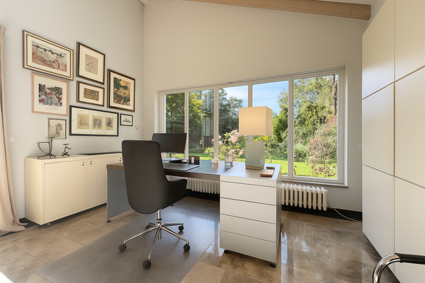 Arbeitsplatz mit Aussicht