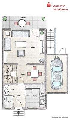 Grundriss EG (Einrichtungsbeispiel)