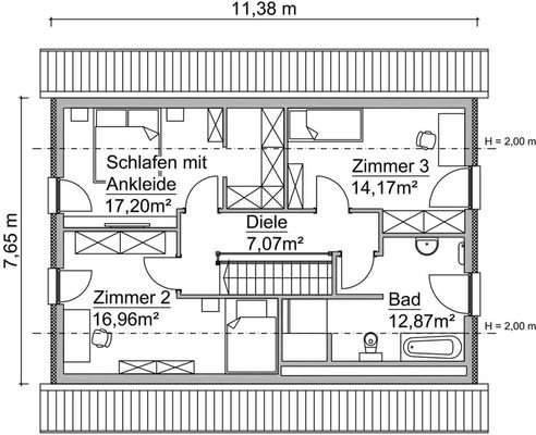 SH 142 Var D Grundrissvorschlag OG