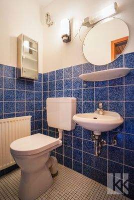 ...praktischem Gäste-WC