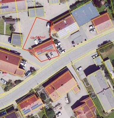 Umgriff Verkaufsgrundstück_EFH klein_Quelle Bayernatlas