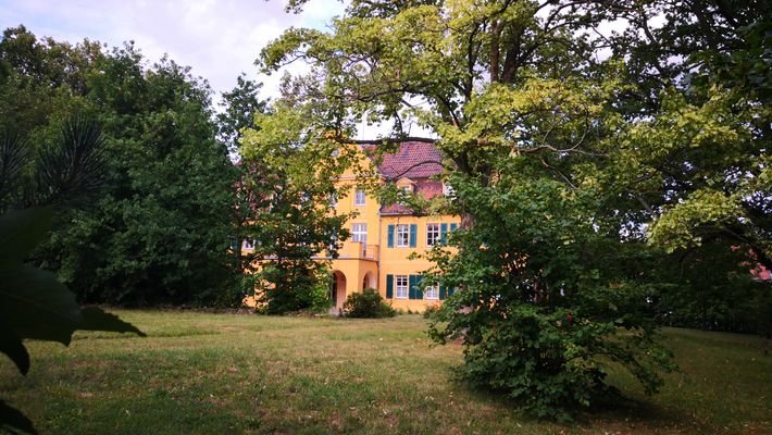 Park (Blick zum Herrenhaus)