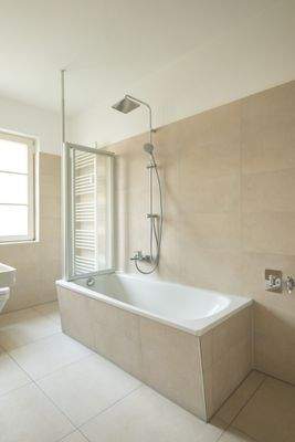 Vergleichsbild Bad nach Sanierung