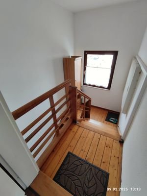Blick ins Treppenhaus