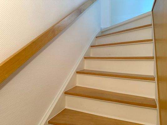 Geschlossene Haustreppe 