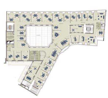 4. Obergeschoss - Zellenbüro