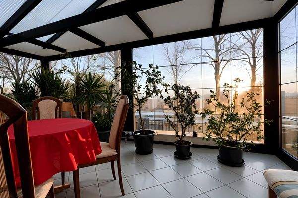 lichtdurchfluteten und beheizten