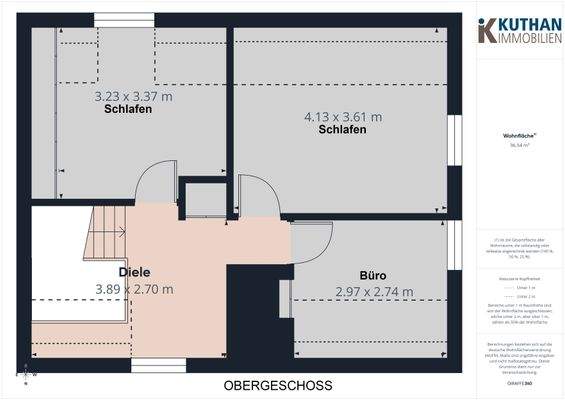 Grundriss Obergeschoss
