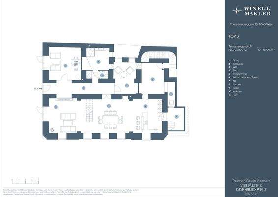Grundriss Terrassengeschoß