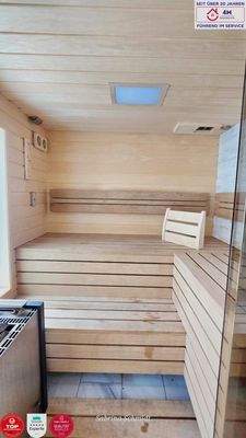 Sauna für bis zu 4 Personen