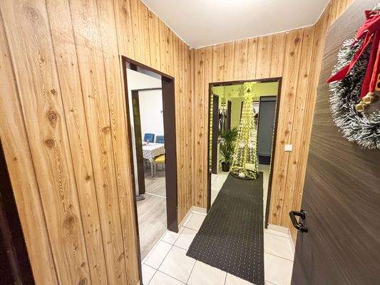 Eingangsbereich exemplarische Wohneinheit